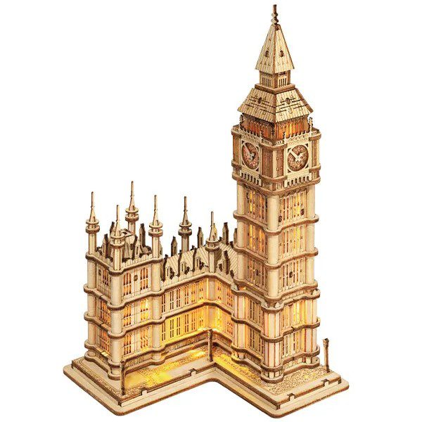 6974280920584 1 Rolife Big Ben Wooden Model Kit.jpg